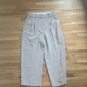 The Effortless pant by Aritzia. These are a cropped float pant.